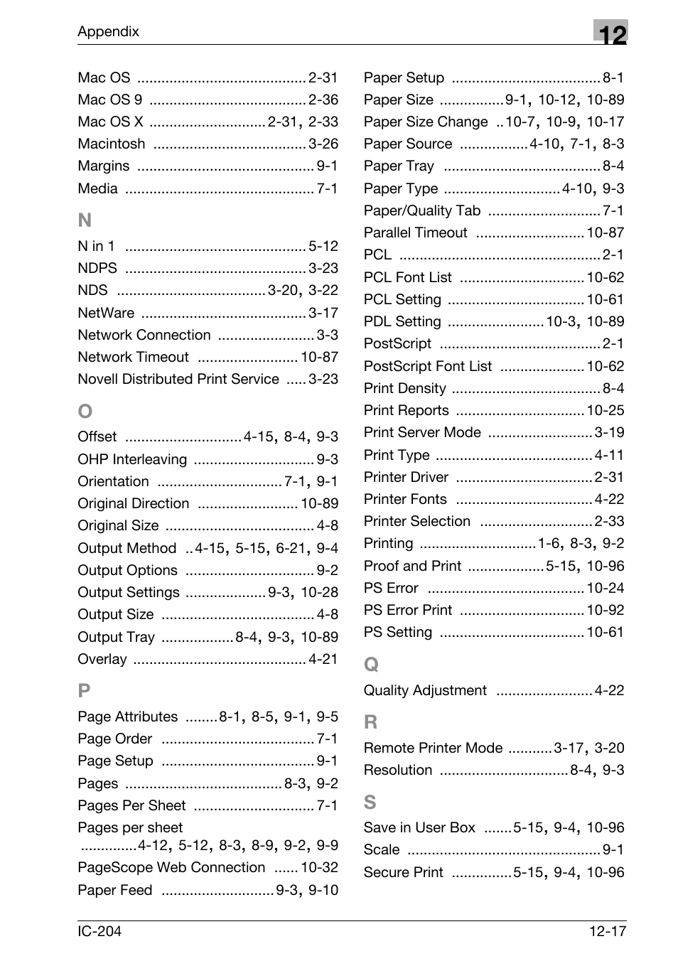 Konica Minolta bizhub 420 User Manual | Page 399 / 401