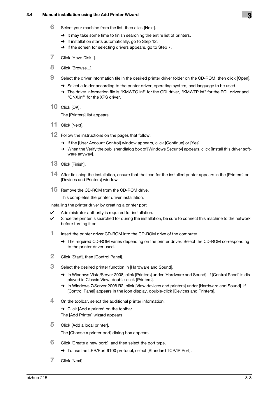 Konica Minolta Bizhub 215 User Manual | Page 24 / 88