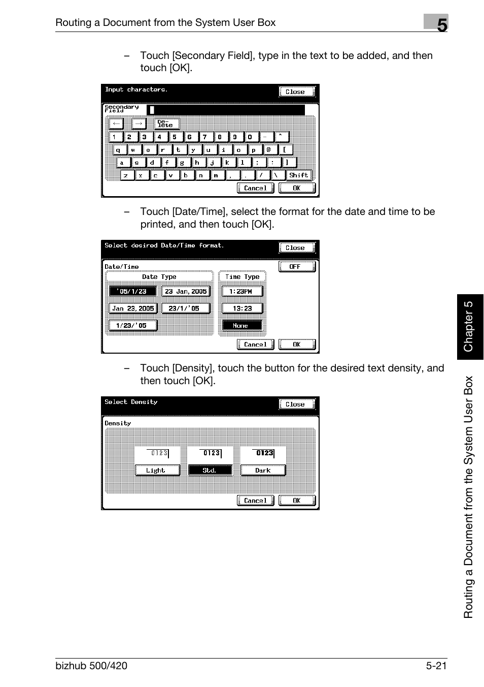 Konica Minolta bizhub 500 User Manual | Page 146 / 218