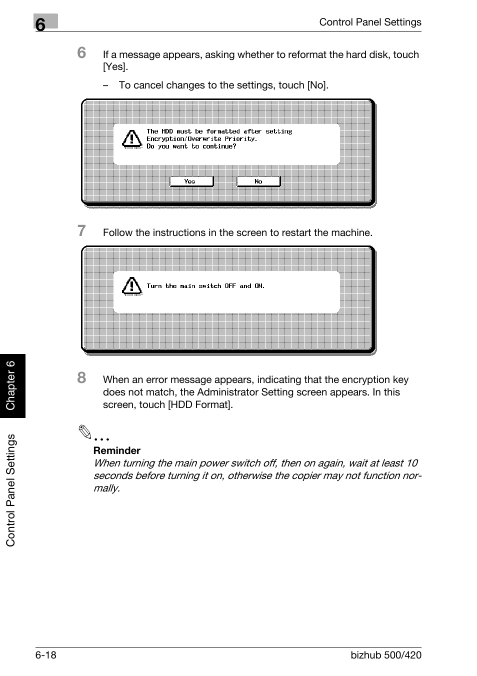 Konica Minolta bizhub 500 User Manual | Page 165 / 218