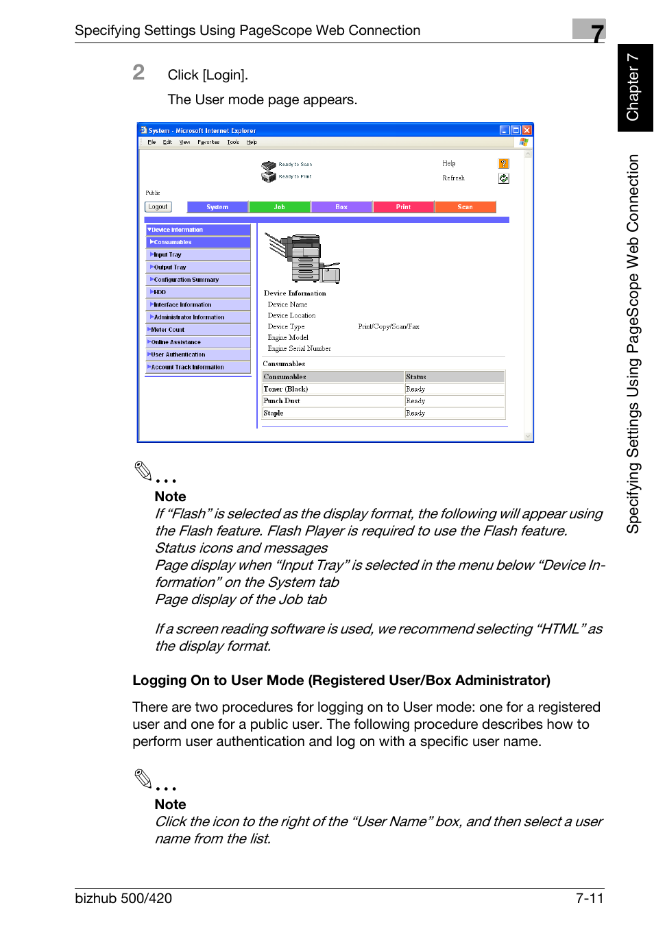 Konica Minolta bizhub 500 User Manual | Page 186 / 218