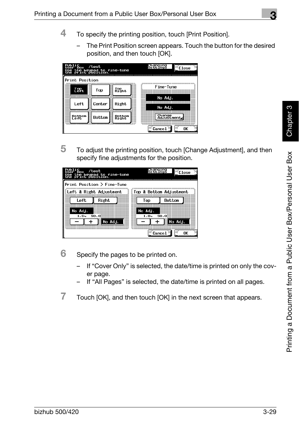 Konica Minolta bizhub 500 User Manual | Page 68 / 218