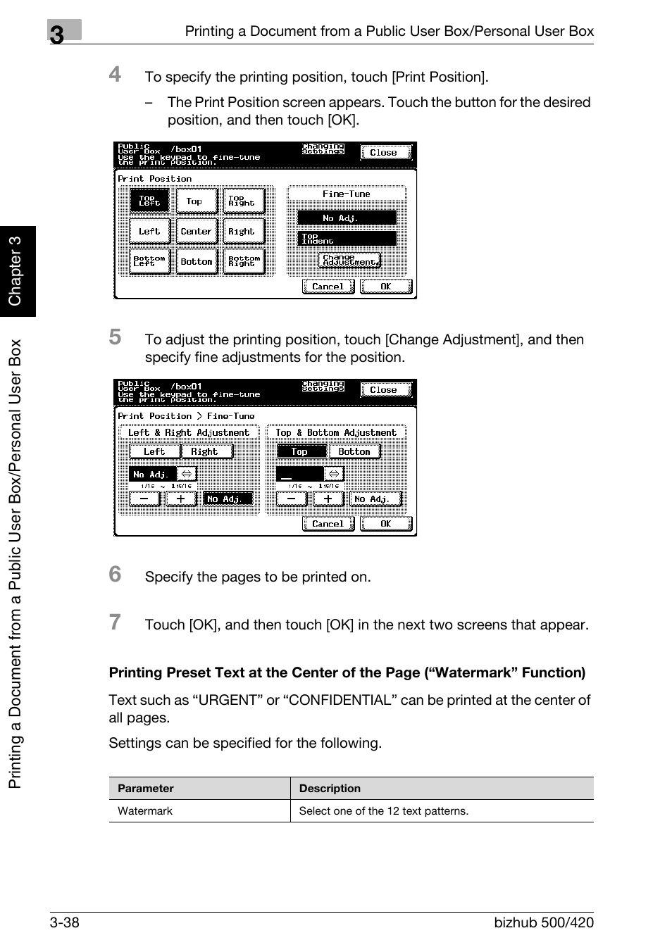 Konica Minolta bizhub 500 User Manual | Page 77 / 218