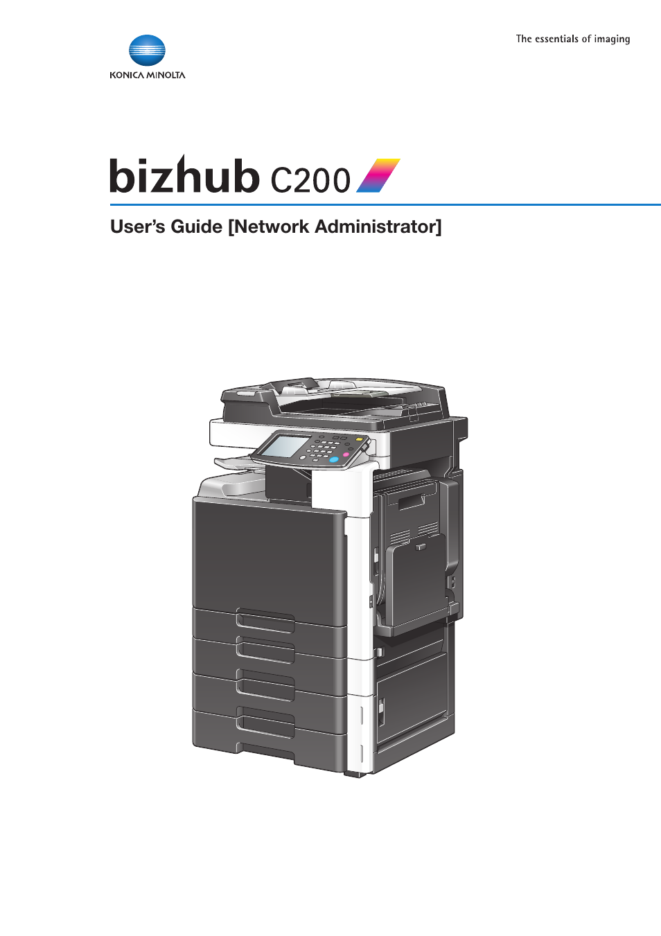 Konica Minolta bizhub C200 User Manual | 167 pages