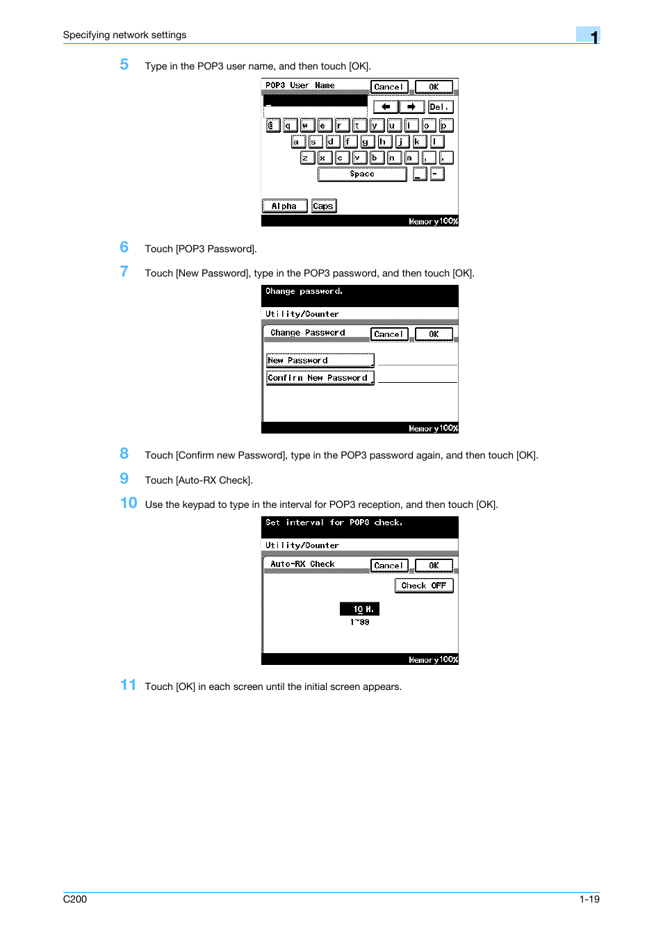 Konica Minolta bizhub C200 User Manual | Page 30 / 167