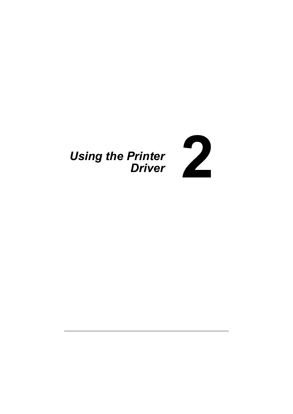 Ch2. using the printer driver, Using the printer driver -1 | Konica Minolta magicolor 1600W User Manual | Page 20 / 125