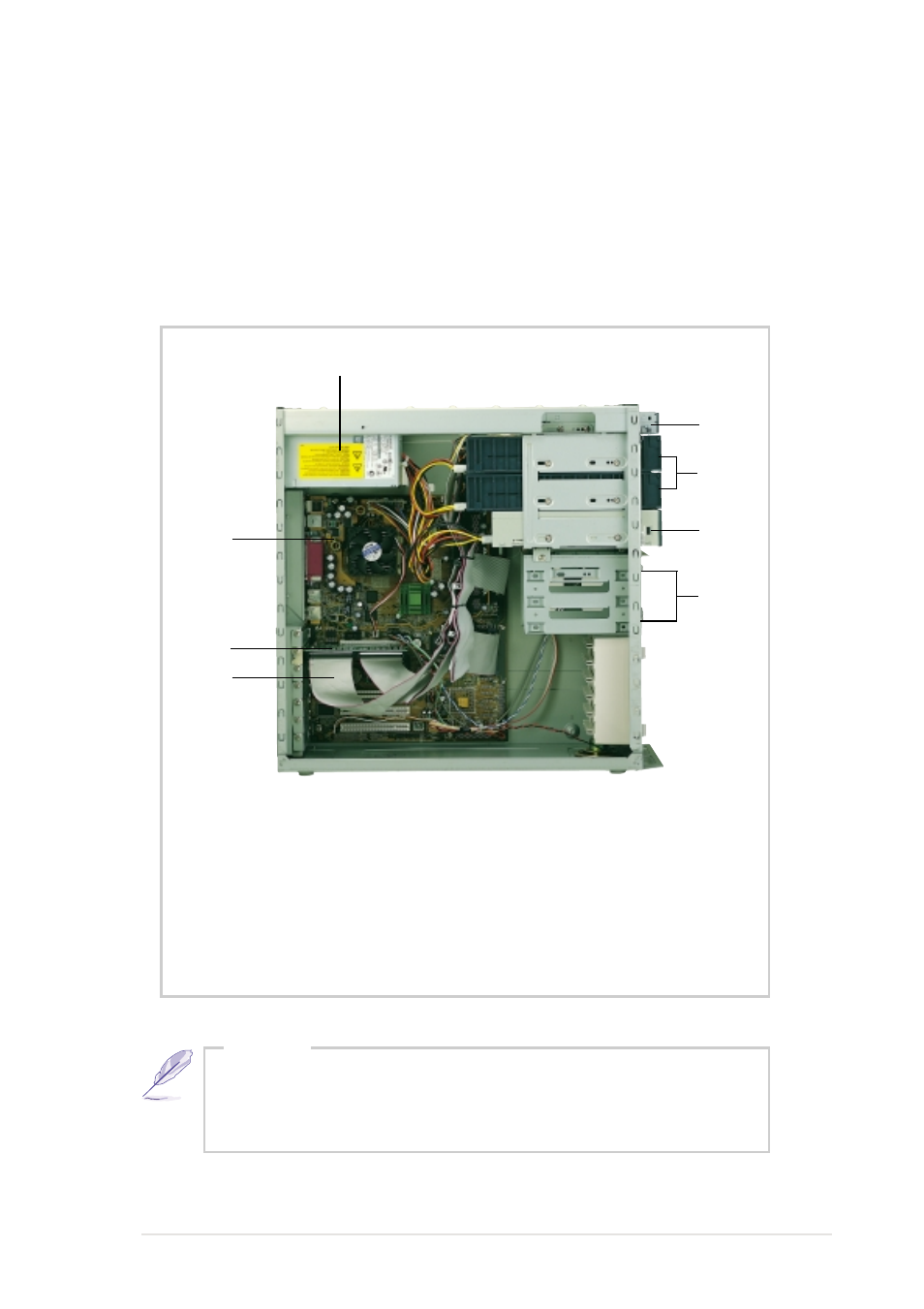 4 internal features | Asus Pentium III IDE RAID Server AP110 User Manual | Page 17 / 50