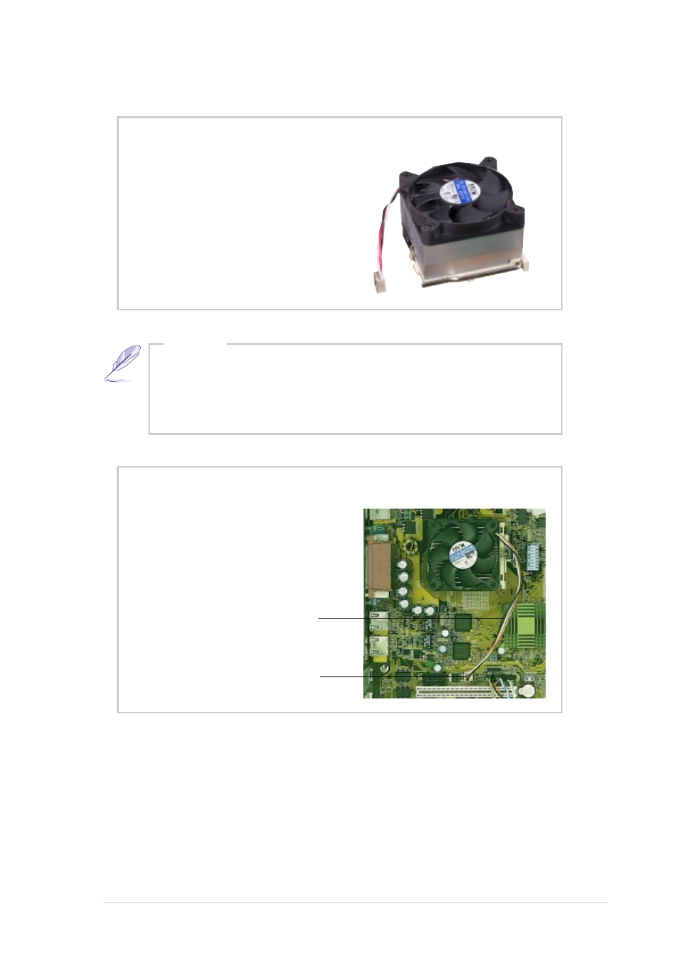 4 install a cpu, Secure the cpu, Connect the fan cable | Asus Pentium III IDE RAID Server AP110 User Manual | Page 25 / 50