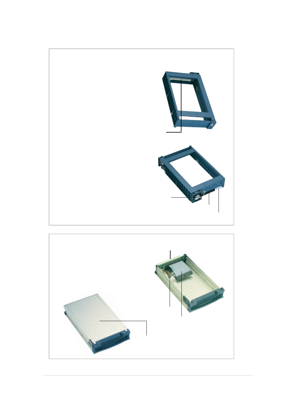 1 ide raid kit, Hdd tray frame, Hot-swap hdd tray | Asus Pentium III IDE RAID Server AP110 User Manual | Page 35 / 50