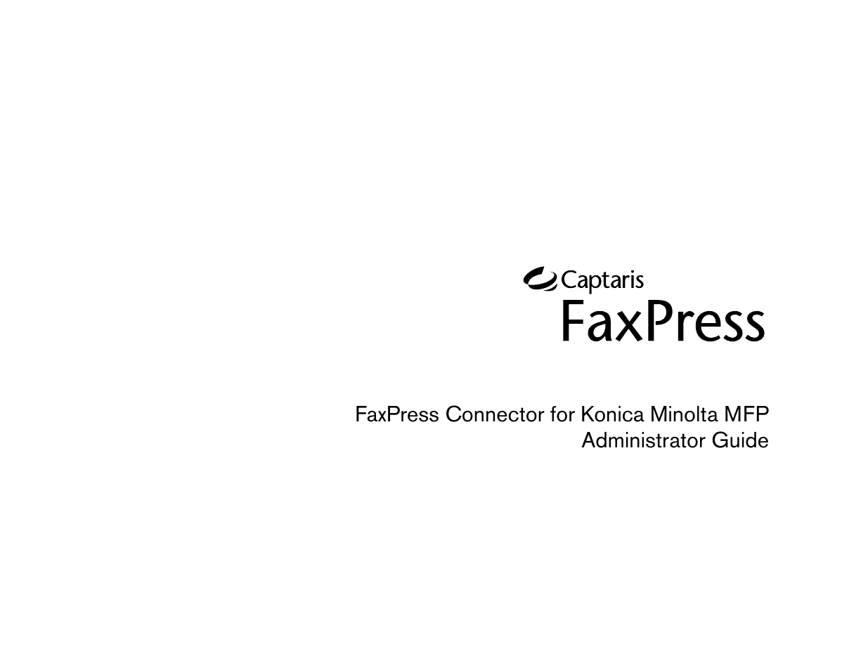 Konica Minolta OpenText FaxPress User Manual | 28 pages