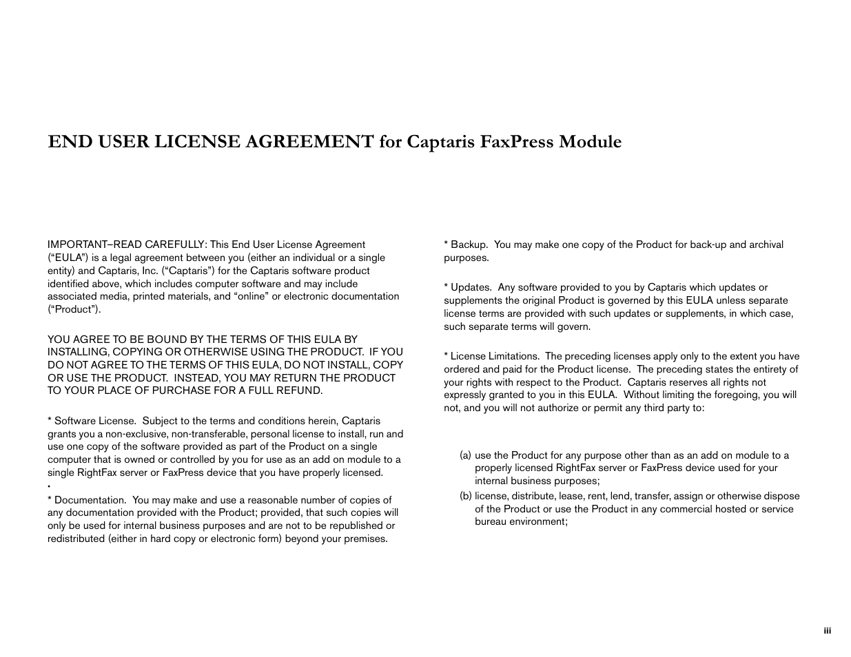 Konica Minolta OpenText FaxPress User Manual | Page 3 / 28