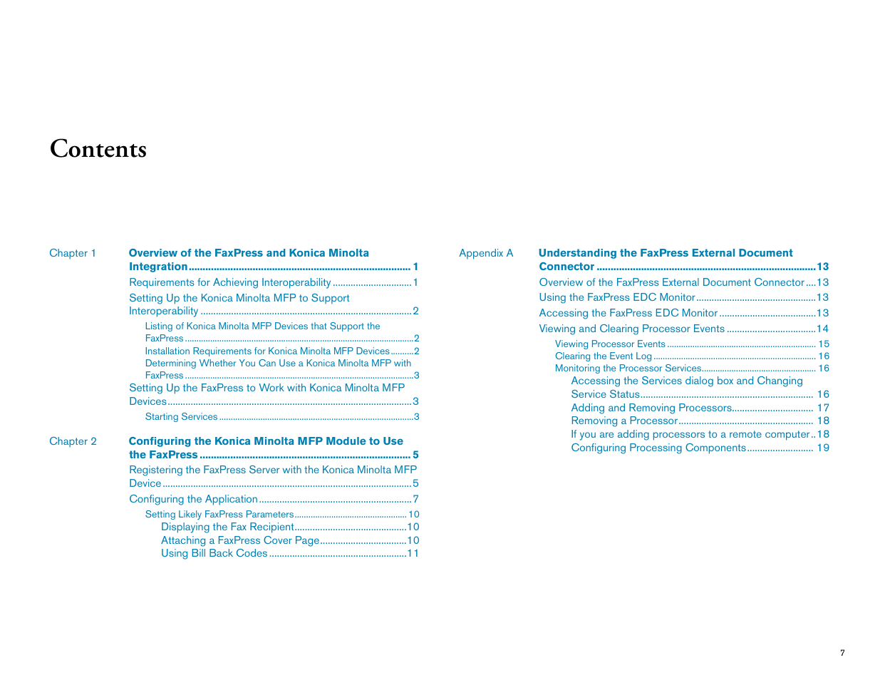 Konica Minolta OpenText FaxPress User Manual | Page 7 / 28