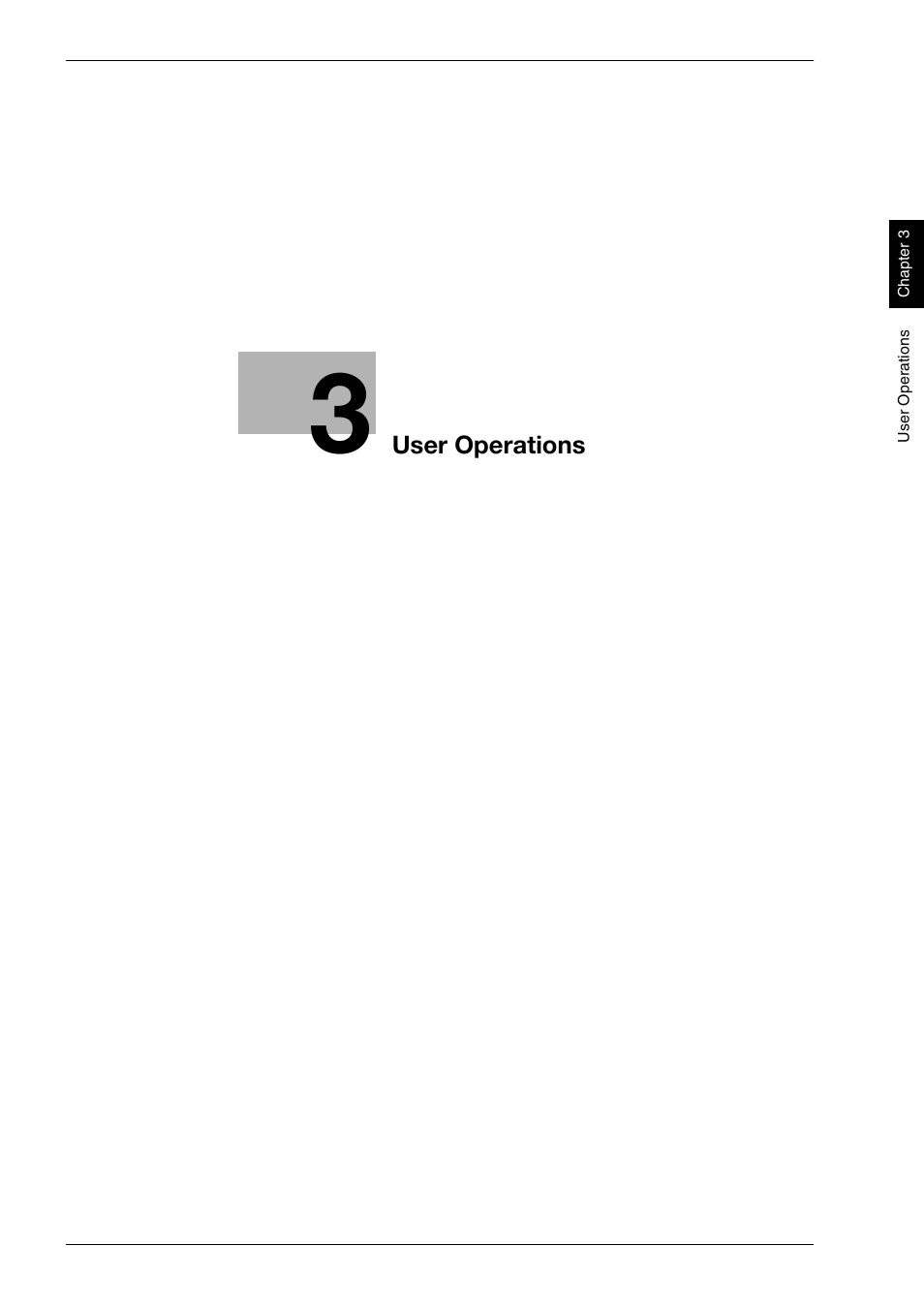 3 user operations | Konica Minolta bizhub C650 User Manual | Page 116 / 192