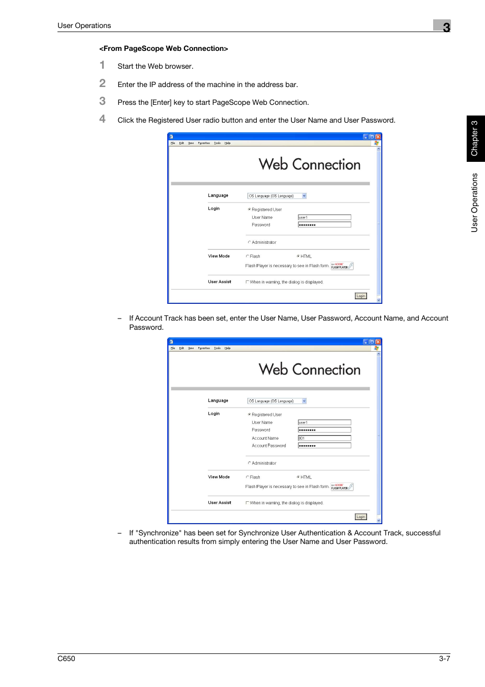 Konica Minolta bizhub C650 User Manual | Page 122 / 192