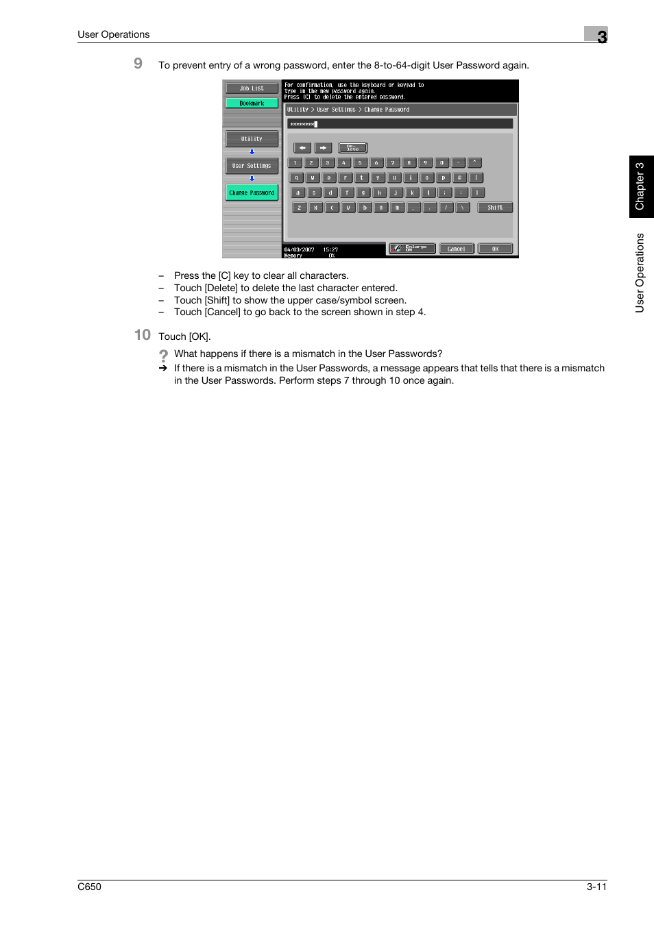 Konica Minolta bizhub C650 User Manual | Page 126 / 192