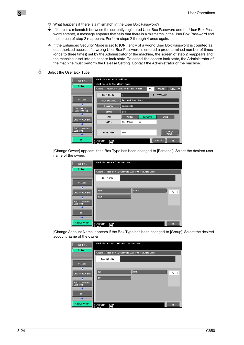 Konica Minolta bizhub C650 User Manual | Page 139 / 192