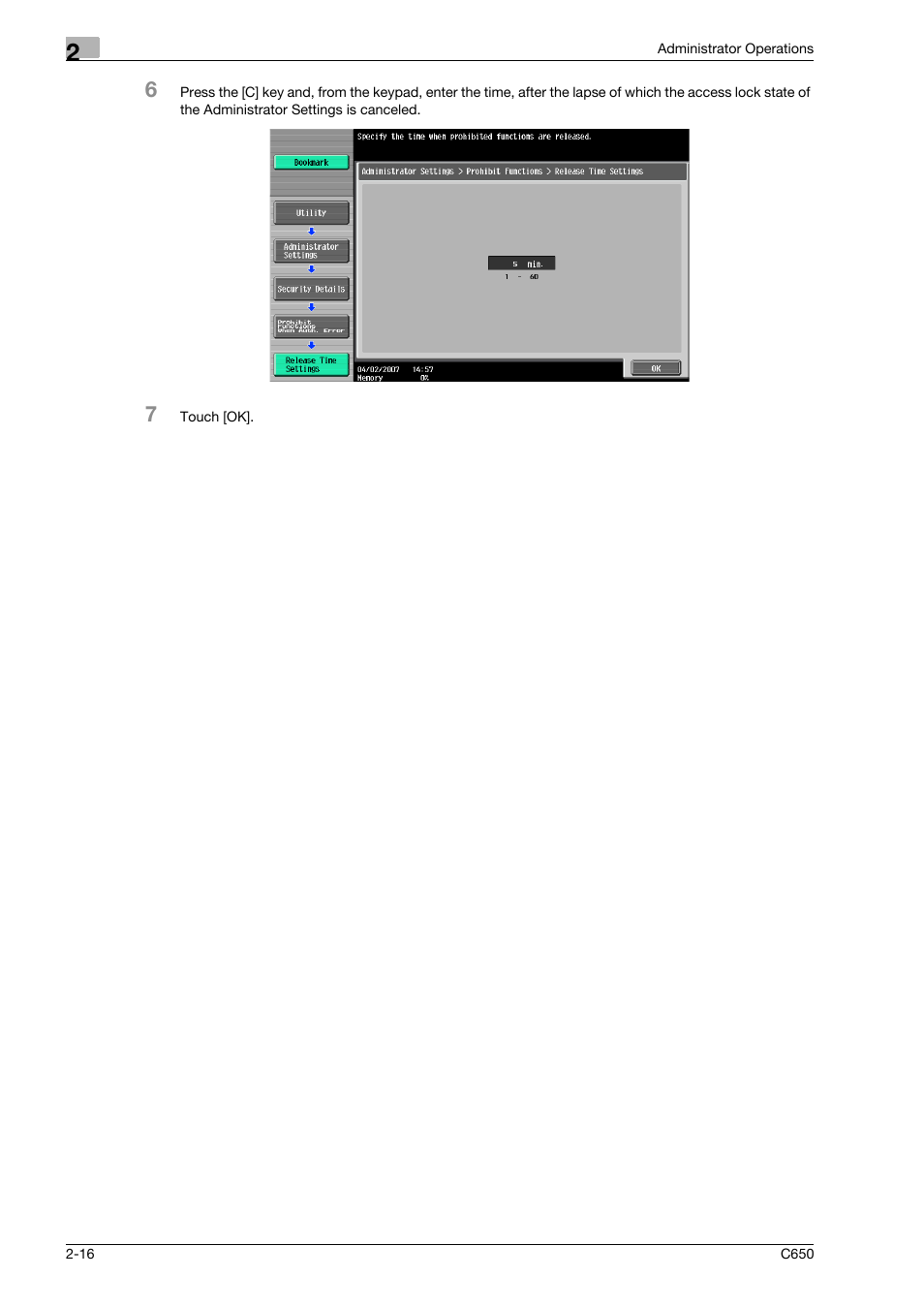 Konica Minolta bizhub C650 User Manual | Page 31 / 192