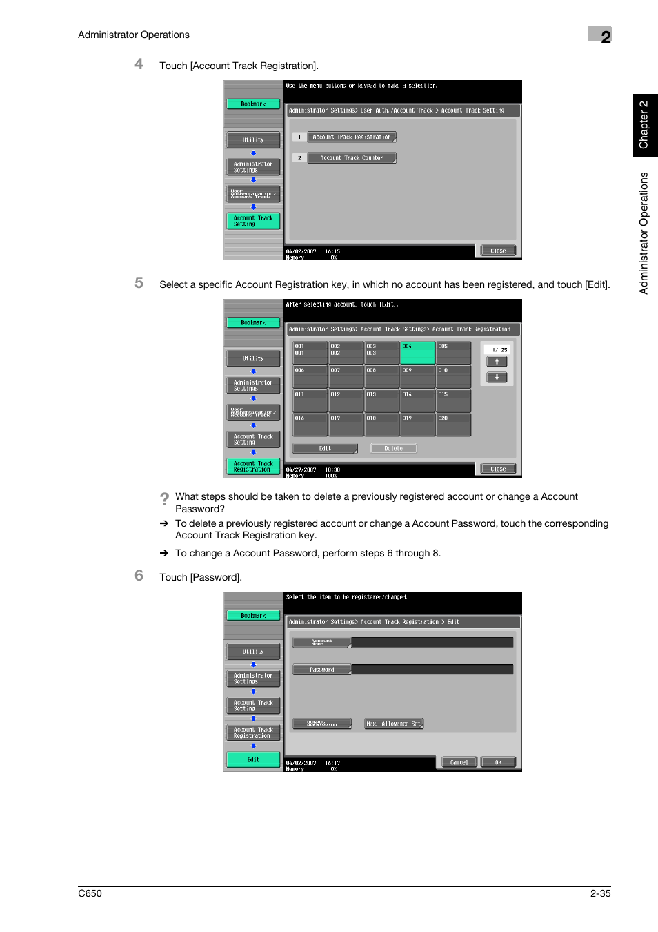 Konica Minolta bizhub C650 User Manual | Page 50 / 192