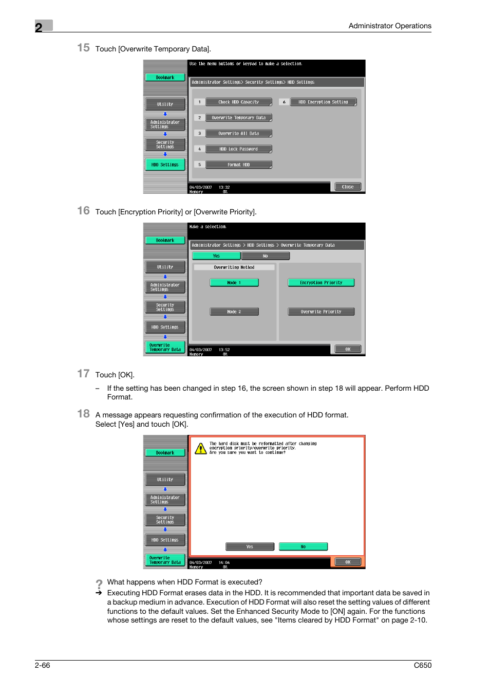 Konica Minolta bizhub C650 User Manual | Page 81 / 192