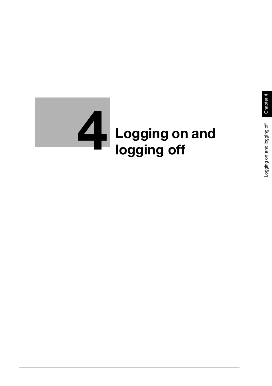 Logging on and logging off | Konica Minolta bizhub C650 User Manual | Page 110 / 118