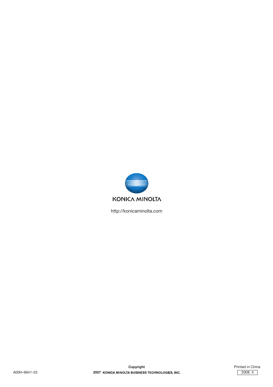 Konica Minolta bizhub C650 User Manual | Page 118 / 118
