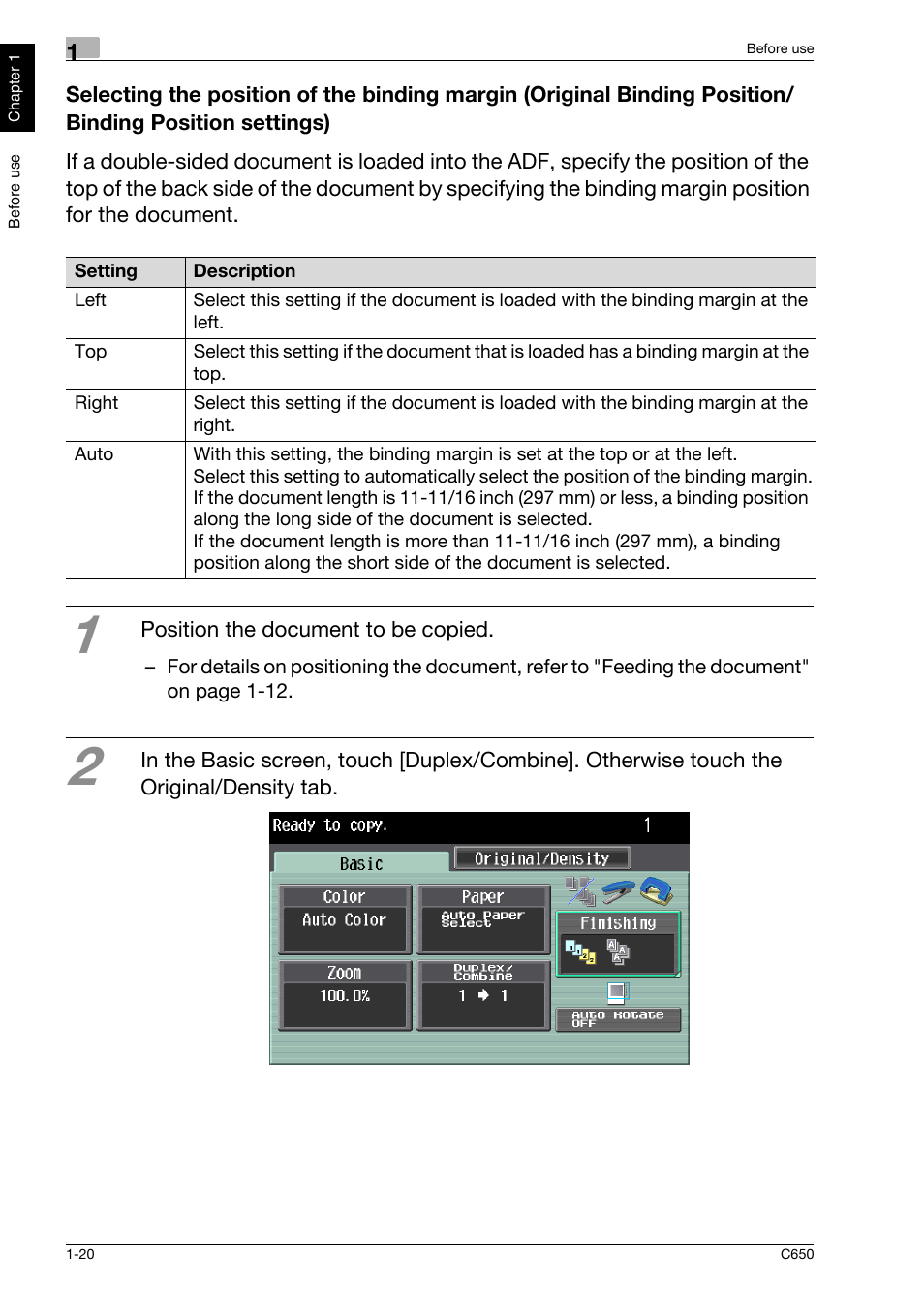 Konica Minolta bizhub C650 User Manual | Page 27 / 118