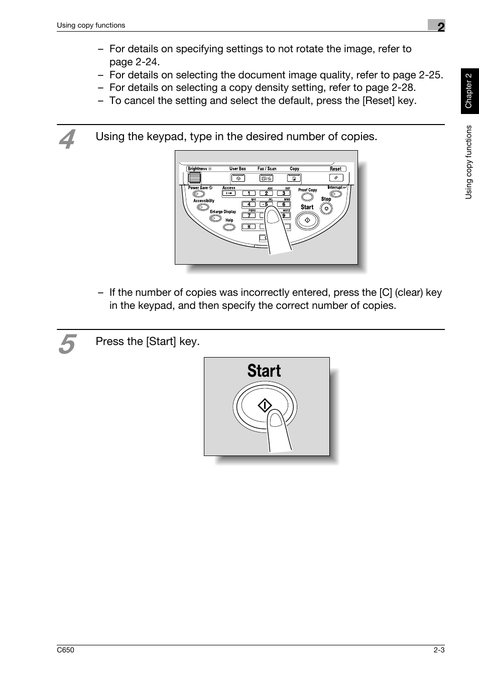 Konica Minolta bizhub C650 User Manual | Page 32 / 118