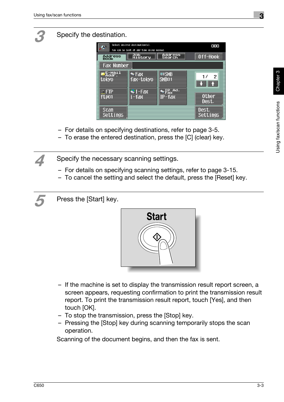 Konica Minolta bizhub C650 User Manual | Page 76 / 118