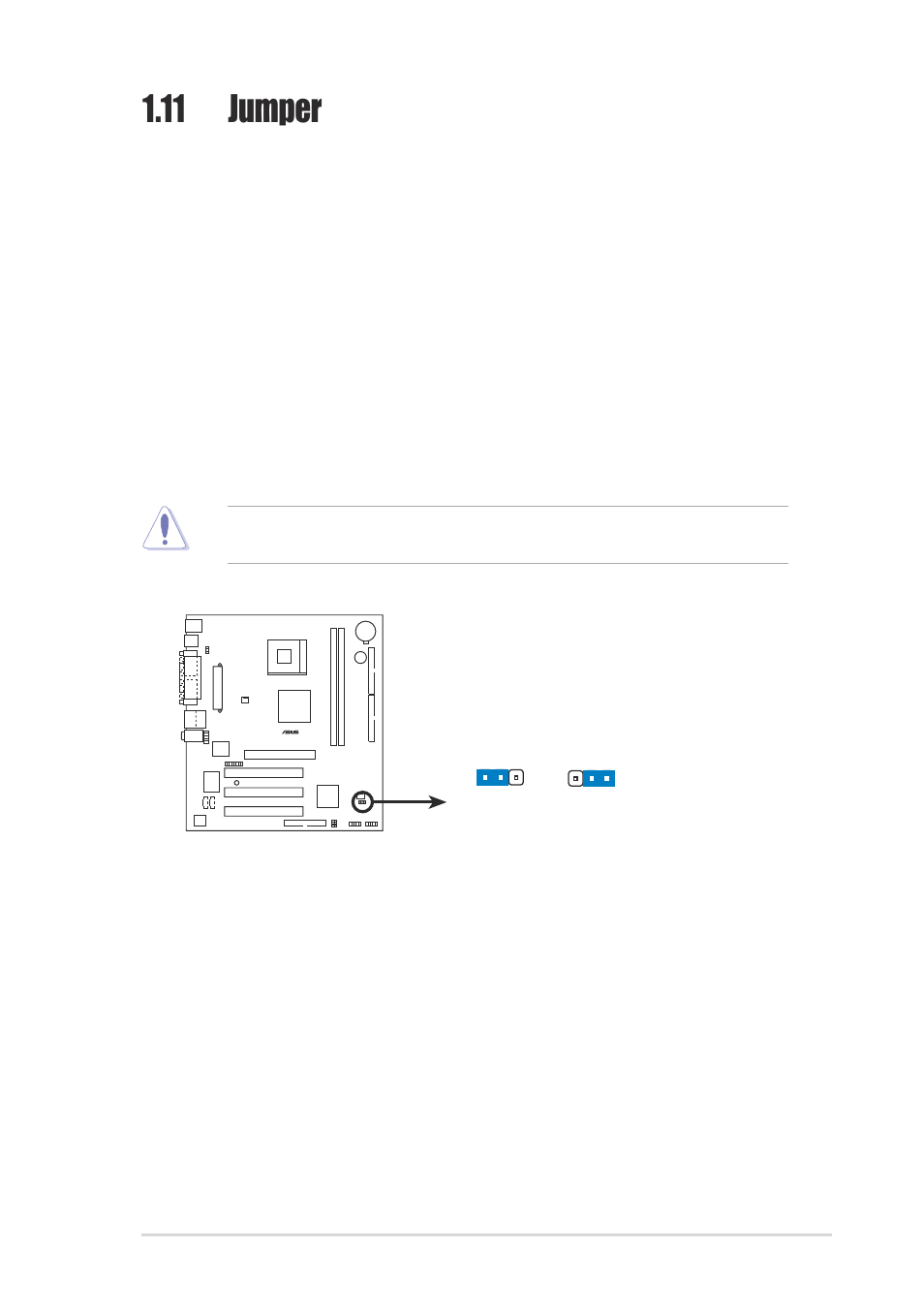 11 jumper | Asus P4V533-MX User Manual | Page 25 / 60