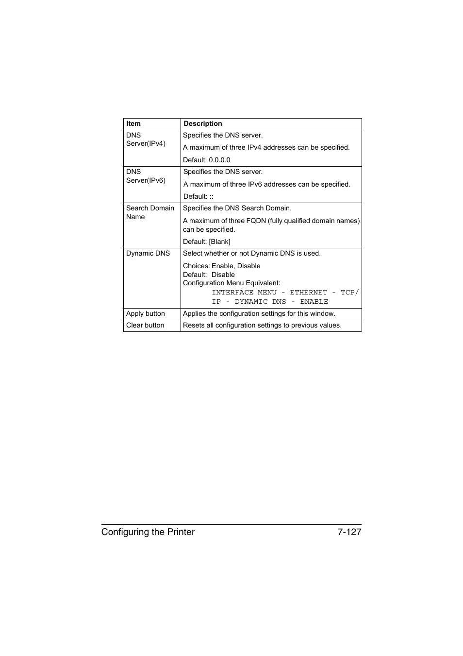 Configuring the printer 7-127 | Konica Minolta bizhub C35P User Manual | Page 346 / 409