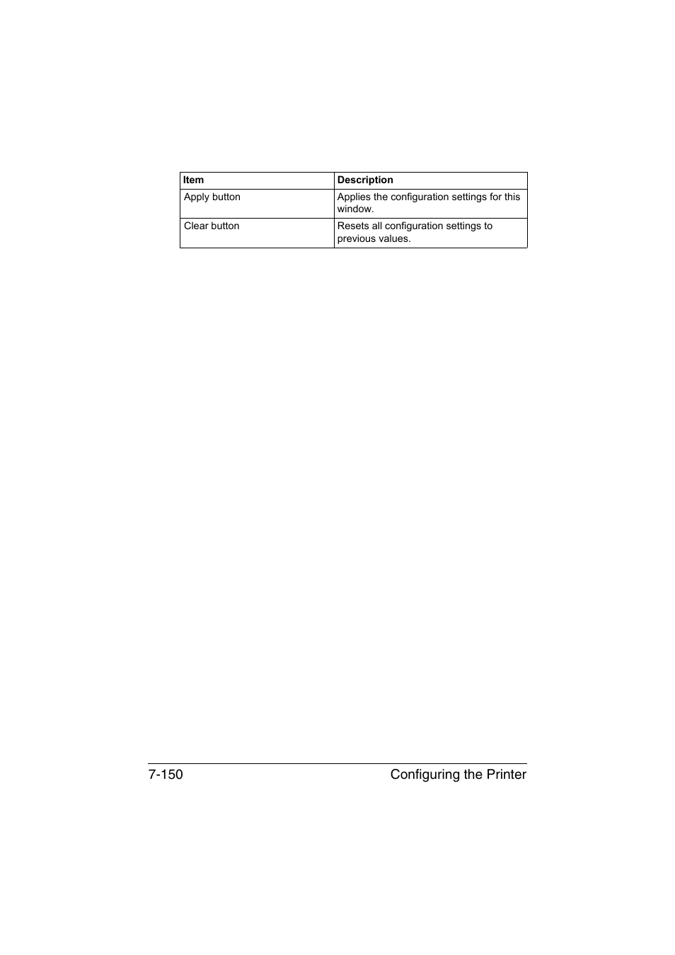 Configuring the printer 7-150 | Konica Minolta bizhub C35P User Manual | Page 369 / 409