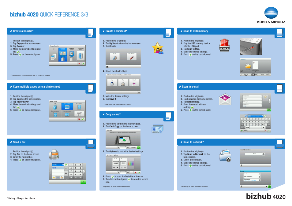 Konica Minolta bizhub 4020 User Manual | Page 3 / 3