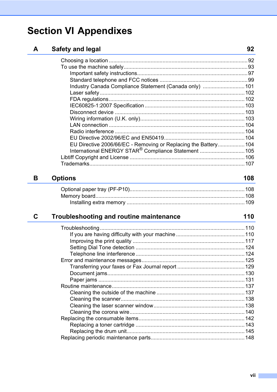 Konica Minolta bizhub 20 User Manual | Page 8 / 203