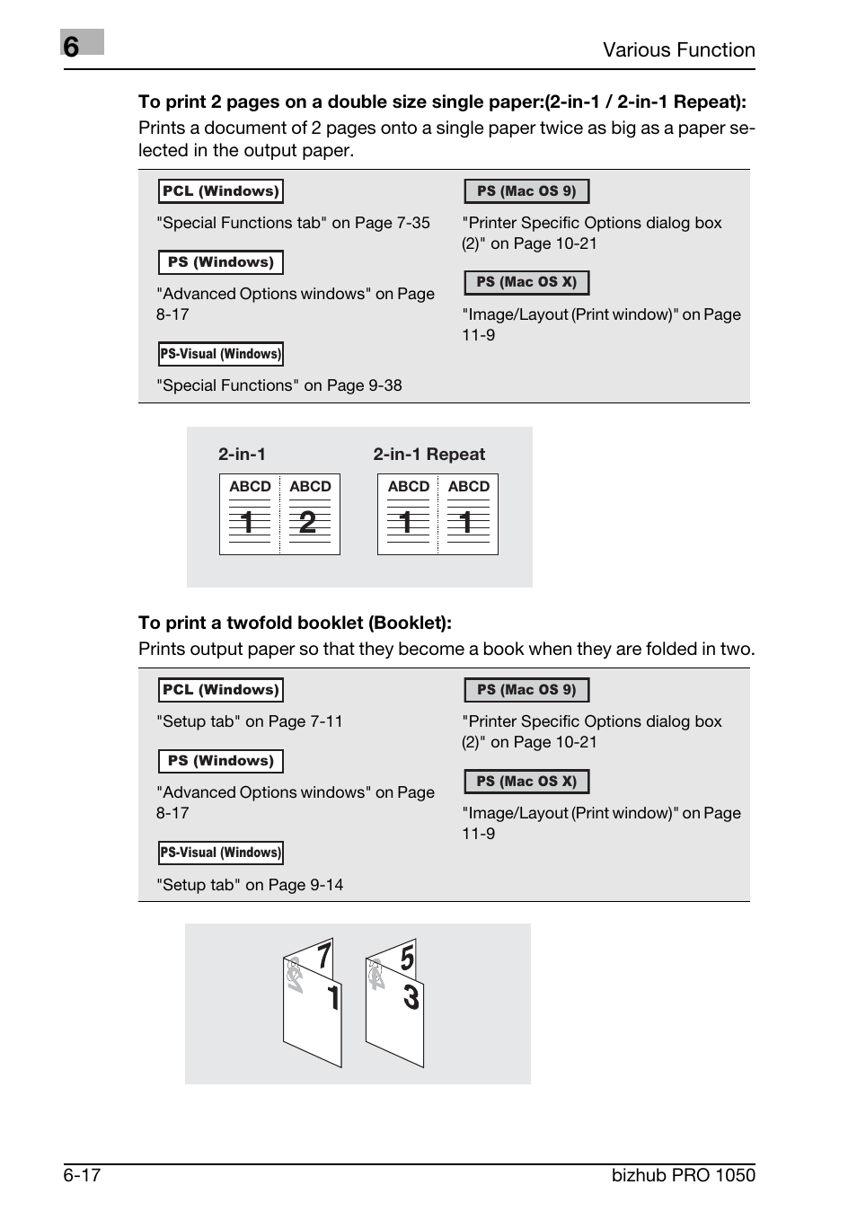 Konica Minolta BIZHUB PRO 1050 User Manual | Page 114 / 399