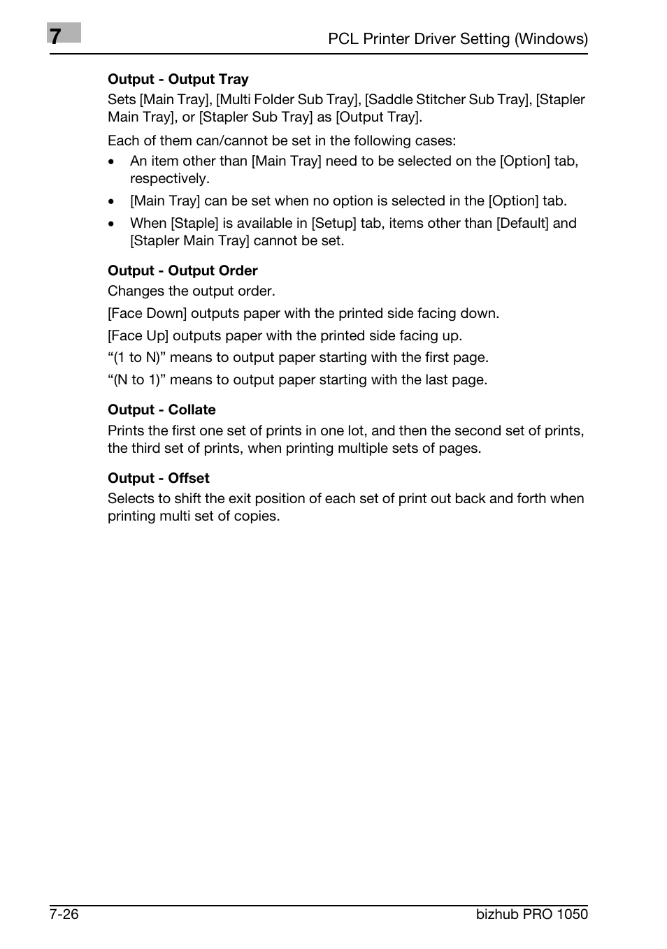 Konica Minolta BIZHUB PRO 1050 User Manual | Page 155 / 399