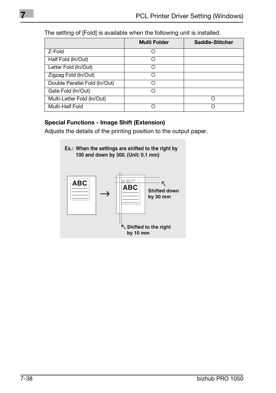 Konica Minolta BIZHUB PRO 1050 User Manual | Page 167 / 399