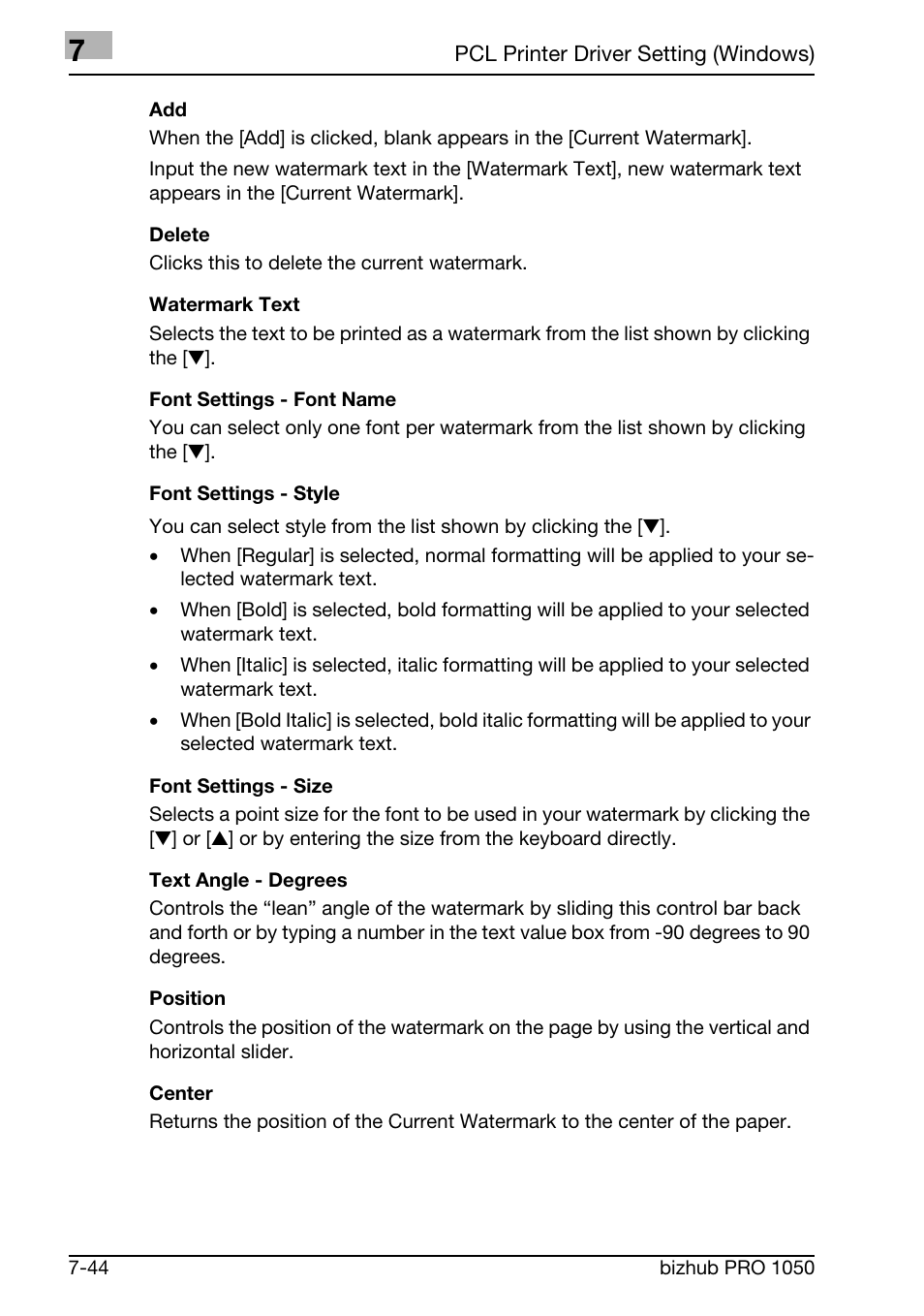 Konica Minolta BIZHUB PRO 1050 User Manual | Page 173 / 399