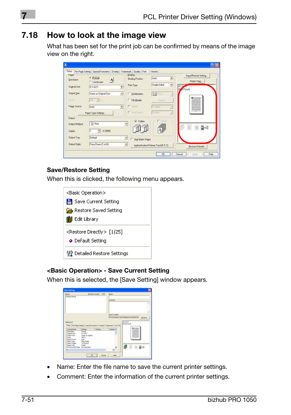 18 how to look at the image view | Konica Minolta BIZHUB PRO 1050 User Manual | Page 180 / 399