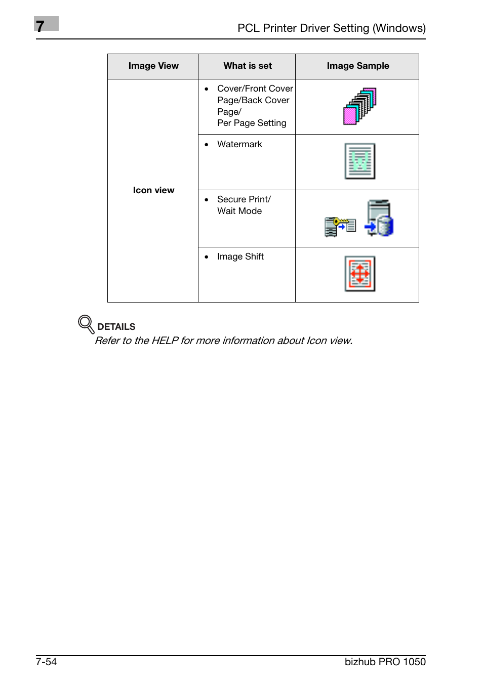 Konica Minolta BIZHUB PRO 1050 User Manual | Page 183 / 399