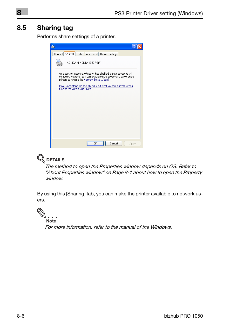 5 sharing tag | Konica Minolta BIZHUB PRO 1050 User Manual | Page 189 / 399