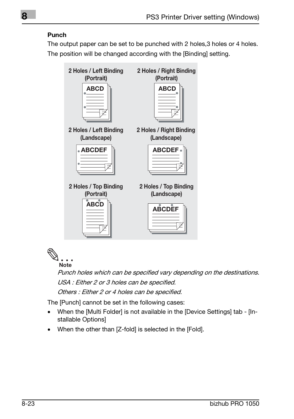 Konica Minolta BIZHUB PRO 1050 User Manual | Page 206 / 399