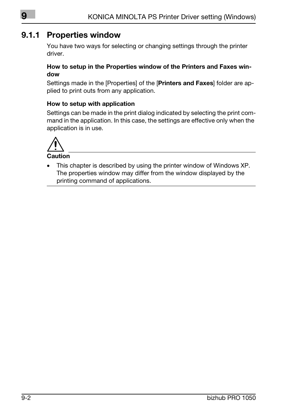 1 properties window | Konica Minolta BIZHUB PRO 1050 User Manual | Page 214 / 399