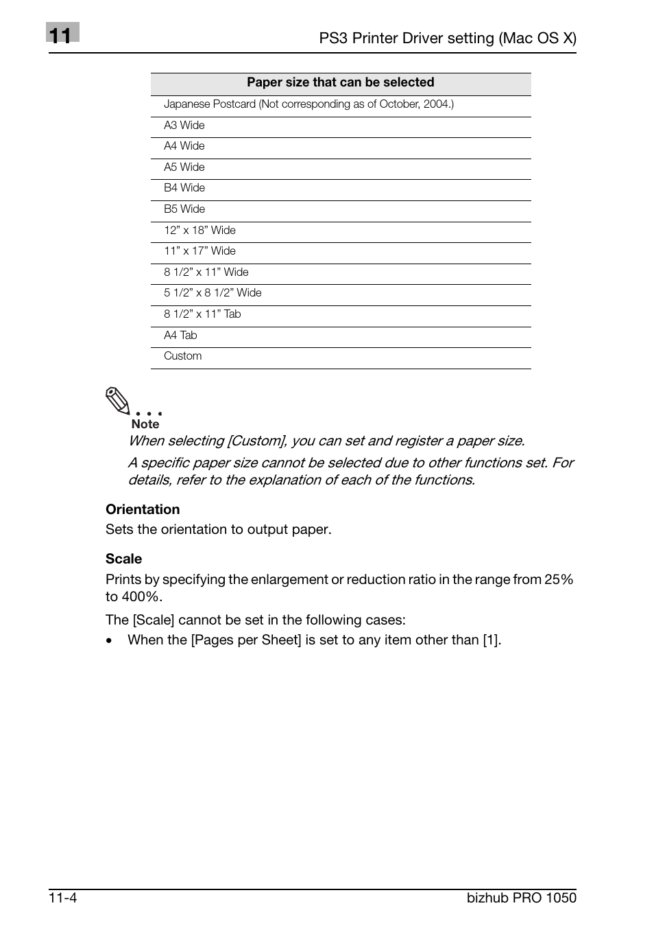 Konica Minolta BIZHUB PRO 1050 User Manual | Page 302 / 399