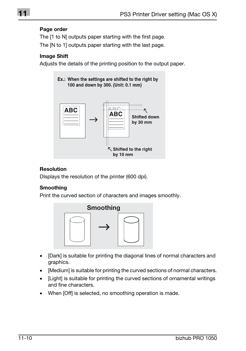 Konica Minolta BIZHUB PRO 1050 User Manual | Page 308 / 399