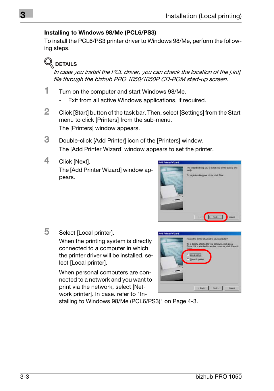 Konica Minolta BIZHUB PRO 1050 User Manual | Page 31 / 399