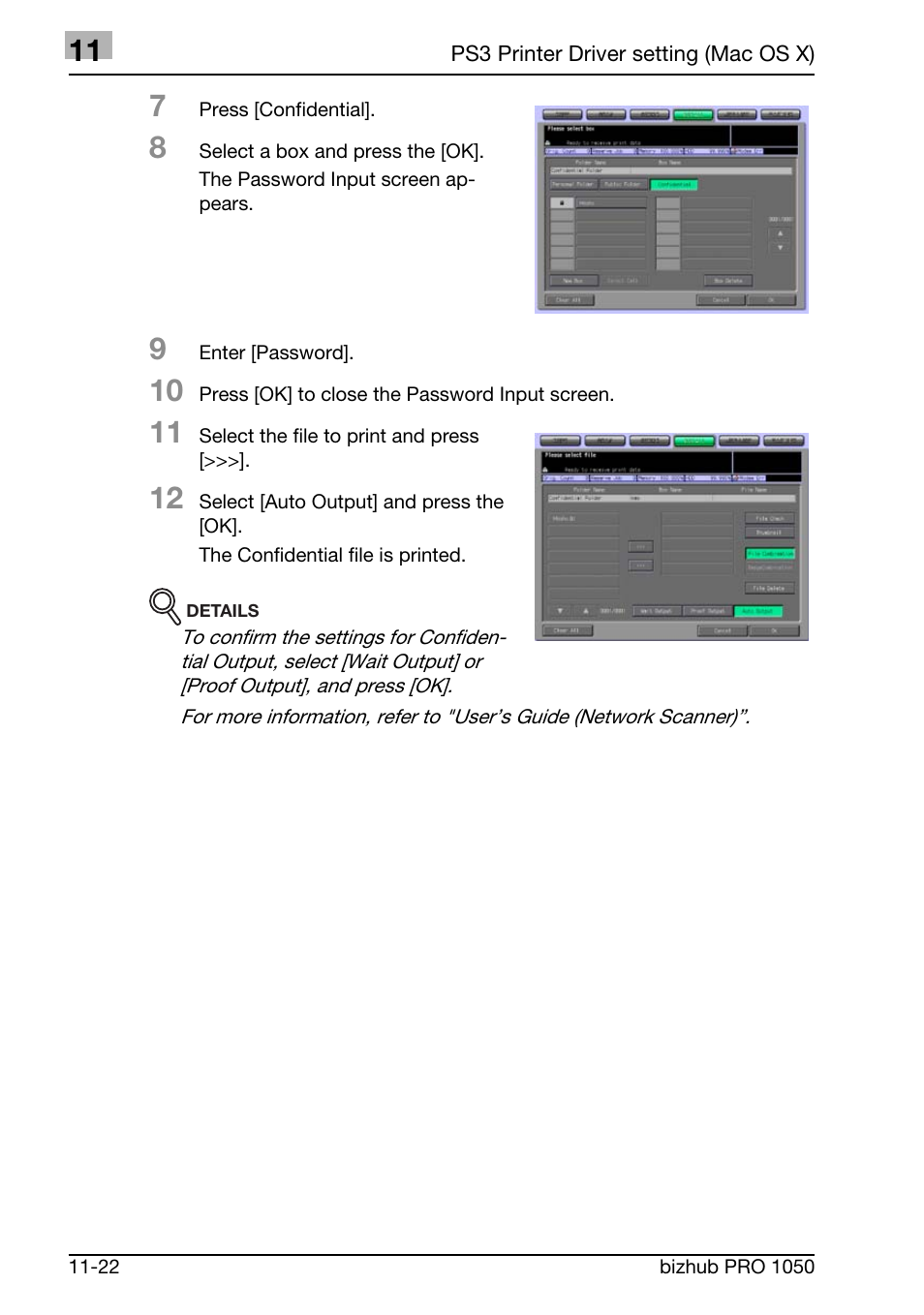 Konica Minolta BIZHUB PRO 1050 User Manual | Page 320 / 399