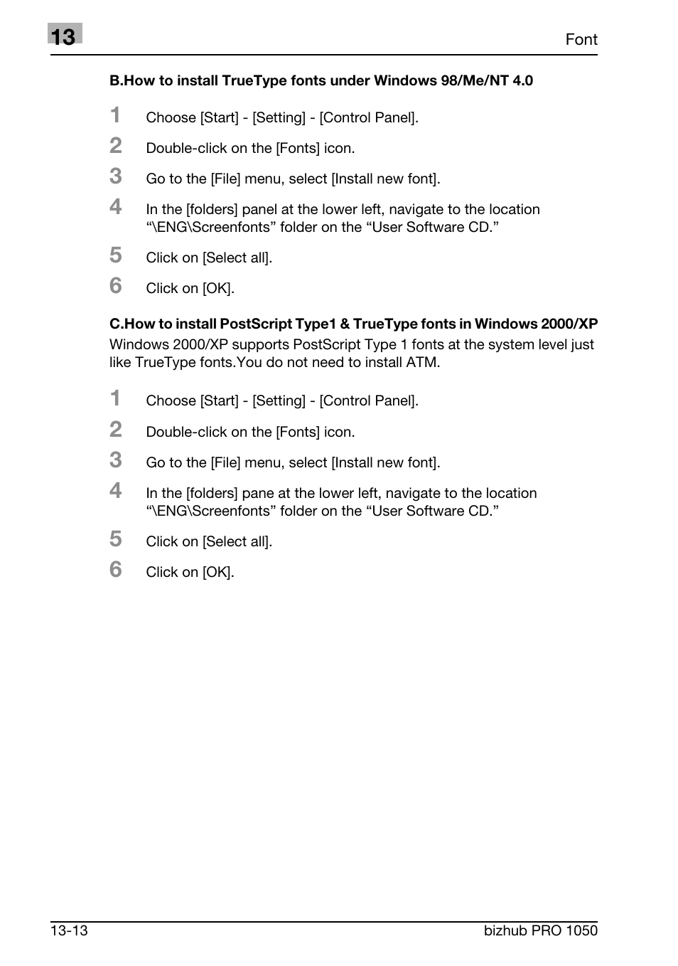 Konica Minolta BIZHUB PRO 1050 User Manual | Page 343 / 399