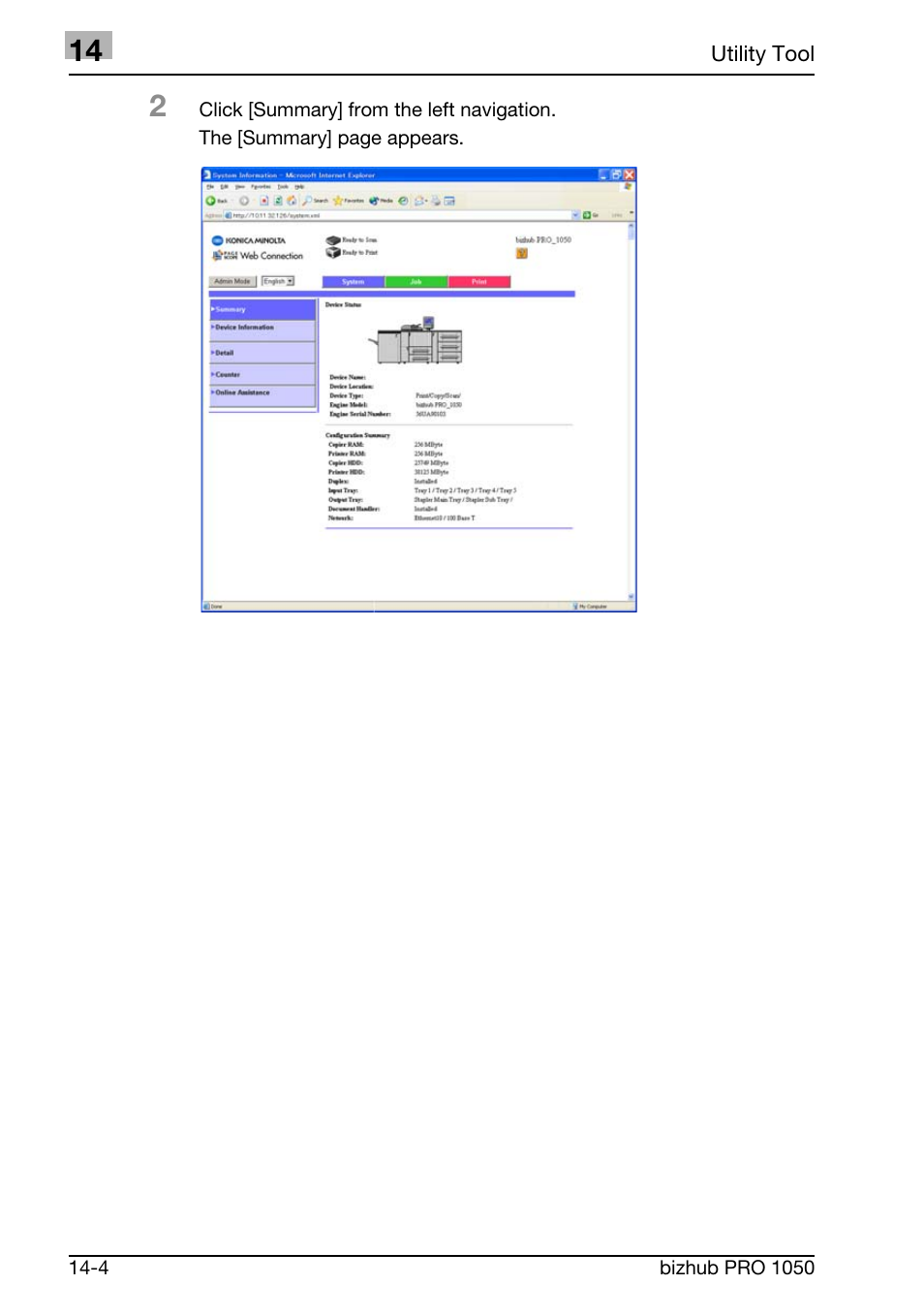 Konica Minolta BIZHUB PRO 1050 User Manual | Page 350 / 399