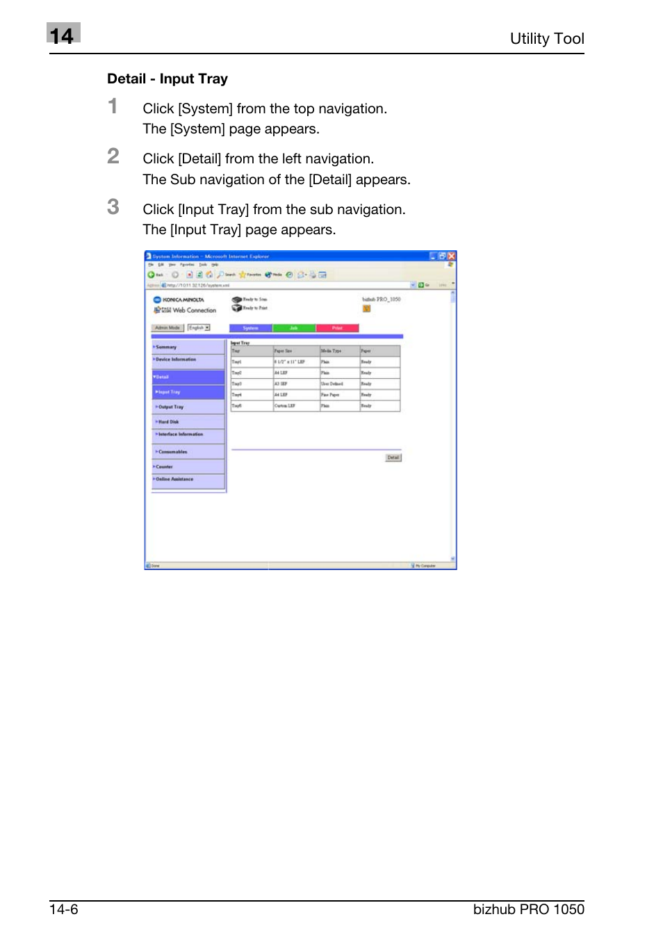 Konica Minolta BIZHUB PRO 1050 User Manual | Page 352 / 399