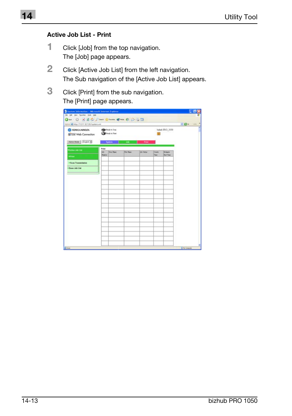 Konica Minolta BIZHUB PRO 1050 User Manual | Page 359 / 399